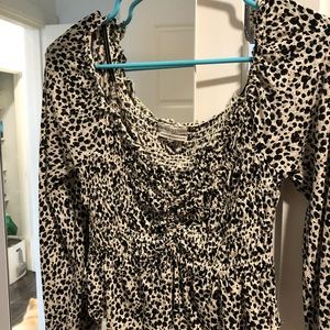 Urban outfitters cropped blouse